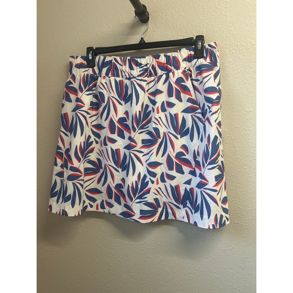 Columbia Bogota bay floral skirt skort Gold Tennis Activewear Size XXL